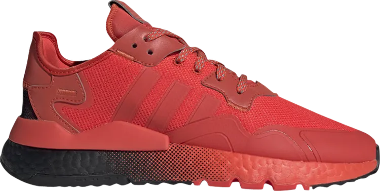 Adidas Nite Jogger 'Hi-Res Red' Sneakers, red