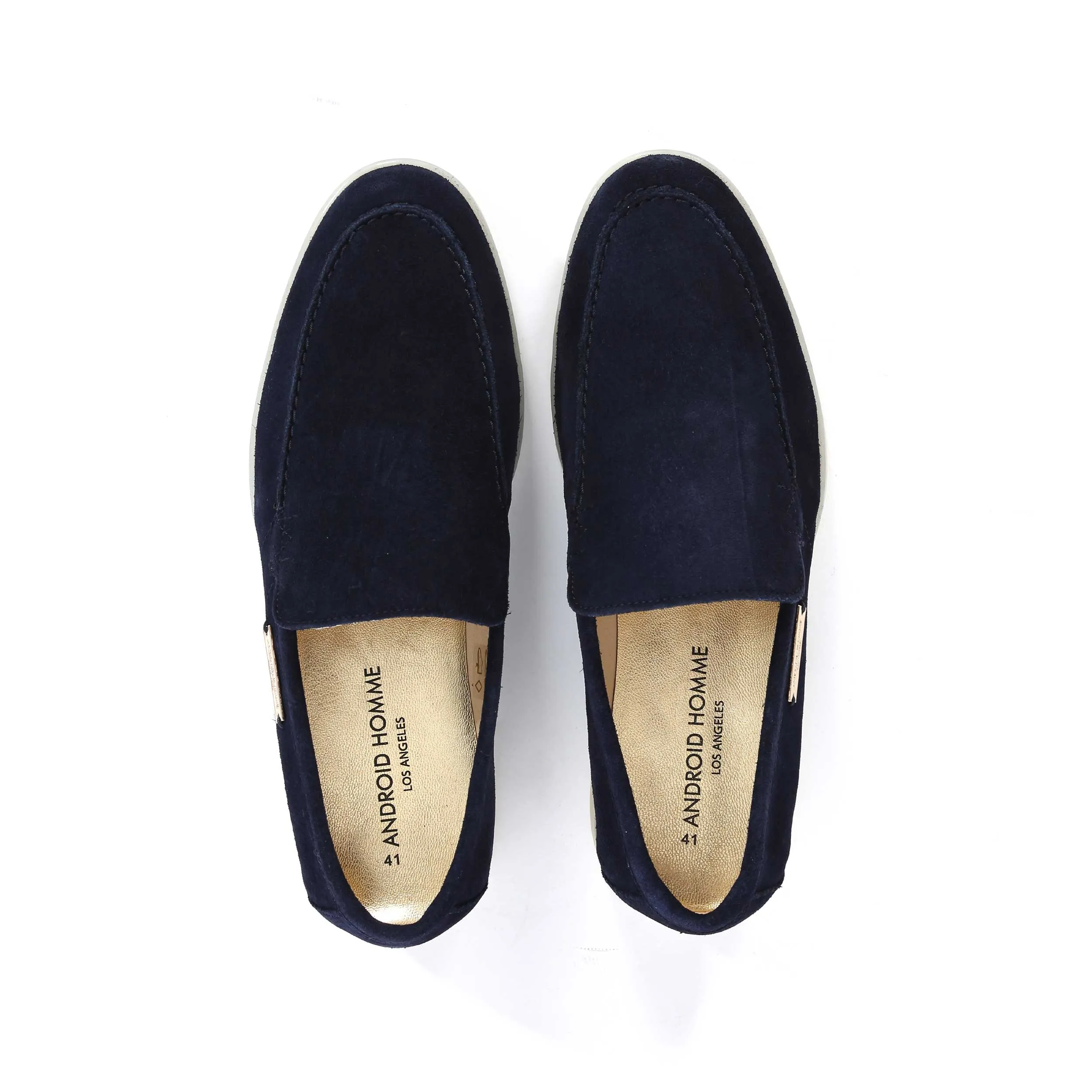 Android Homme Comporta Loafer in Navy Suede