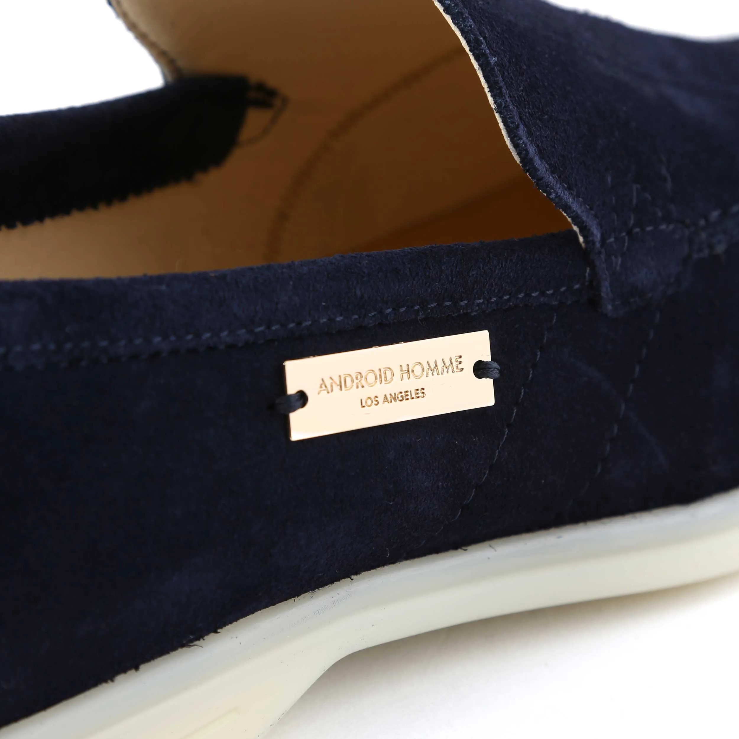 Android Homme Comporta Loafer in Navy Suede