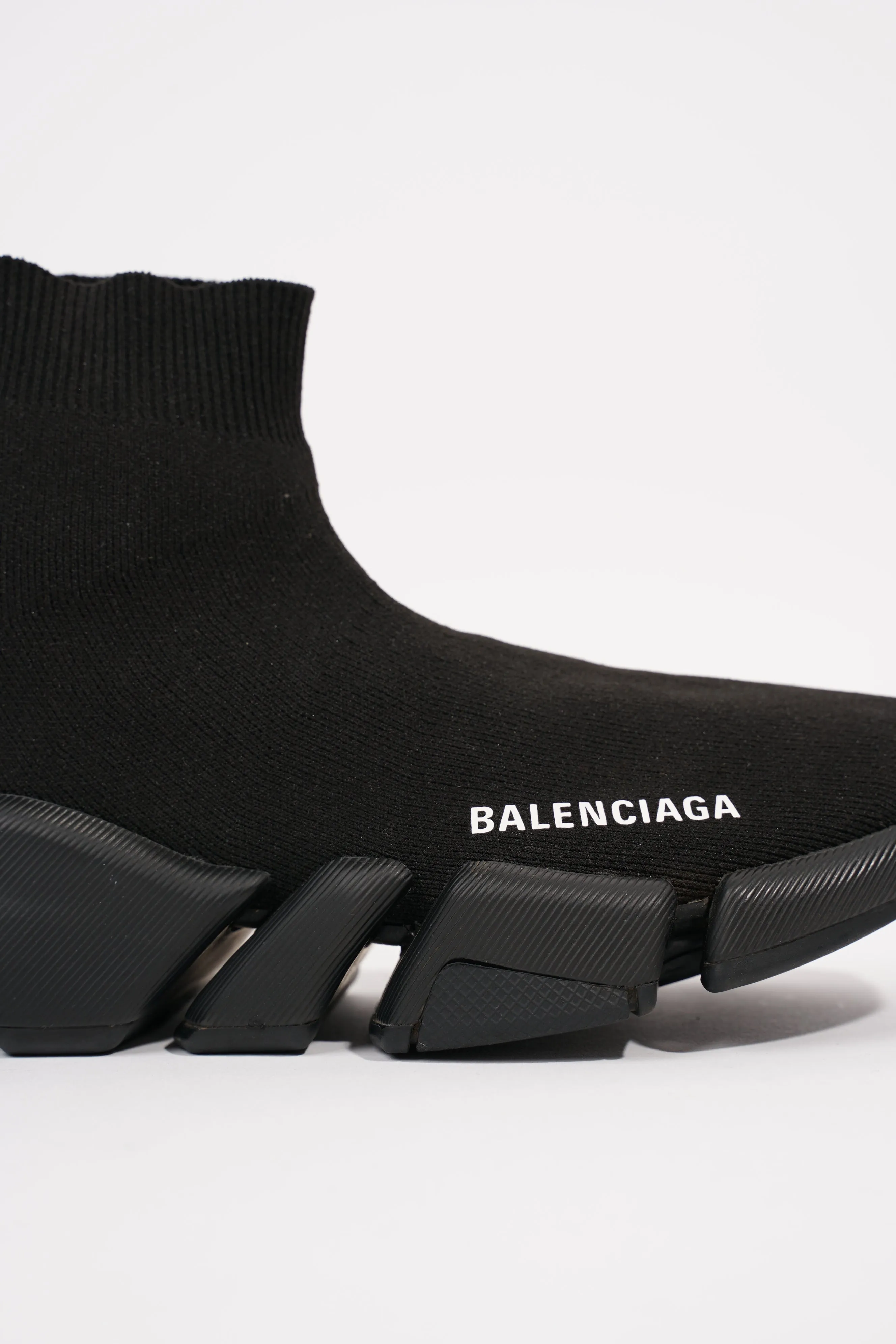 Balenciaga Womens Speed Trainers 2.0 Black / White EU 36 / UK 3