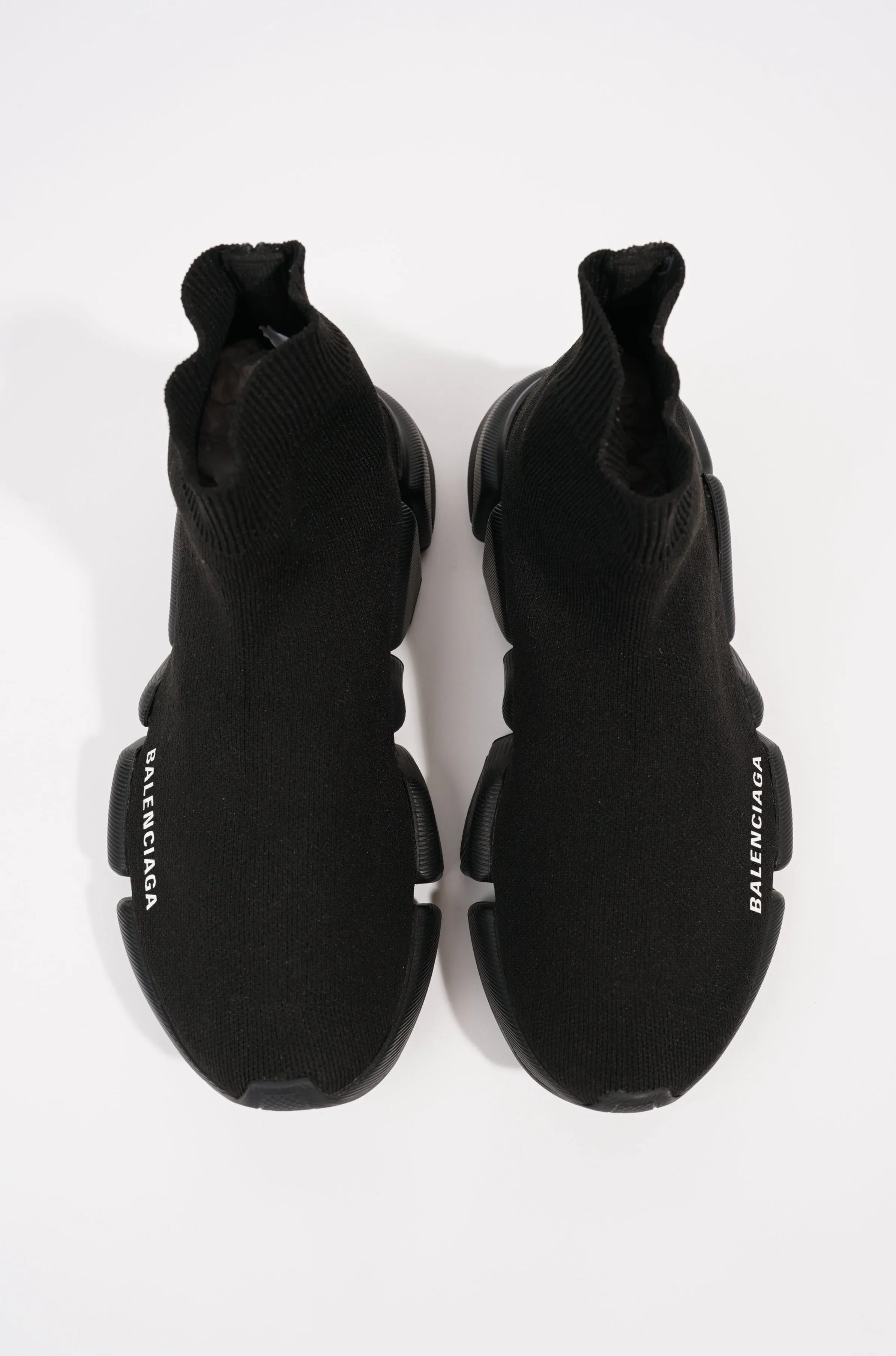 Balenciaga Womens Speed Trainers 2.0 Black / White EU 36 / UK 3