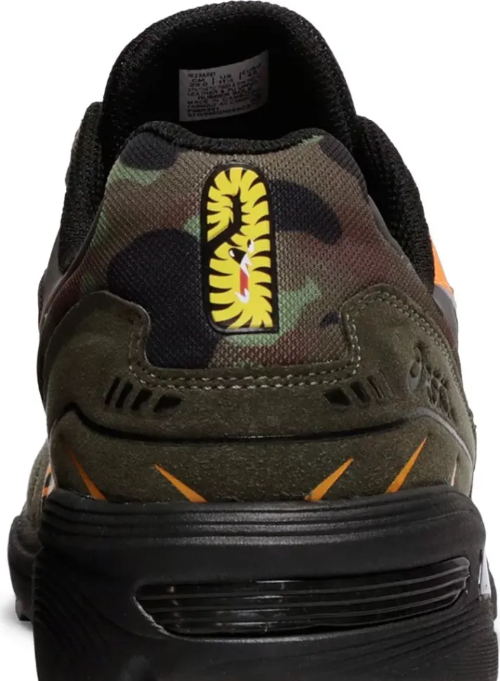 bape x gel 1090 'camo' Asics sneakers, green