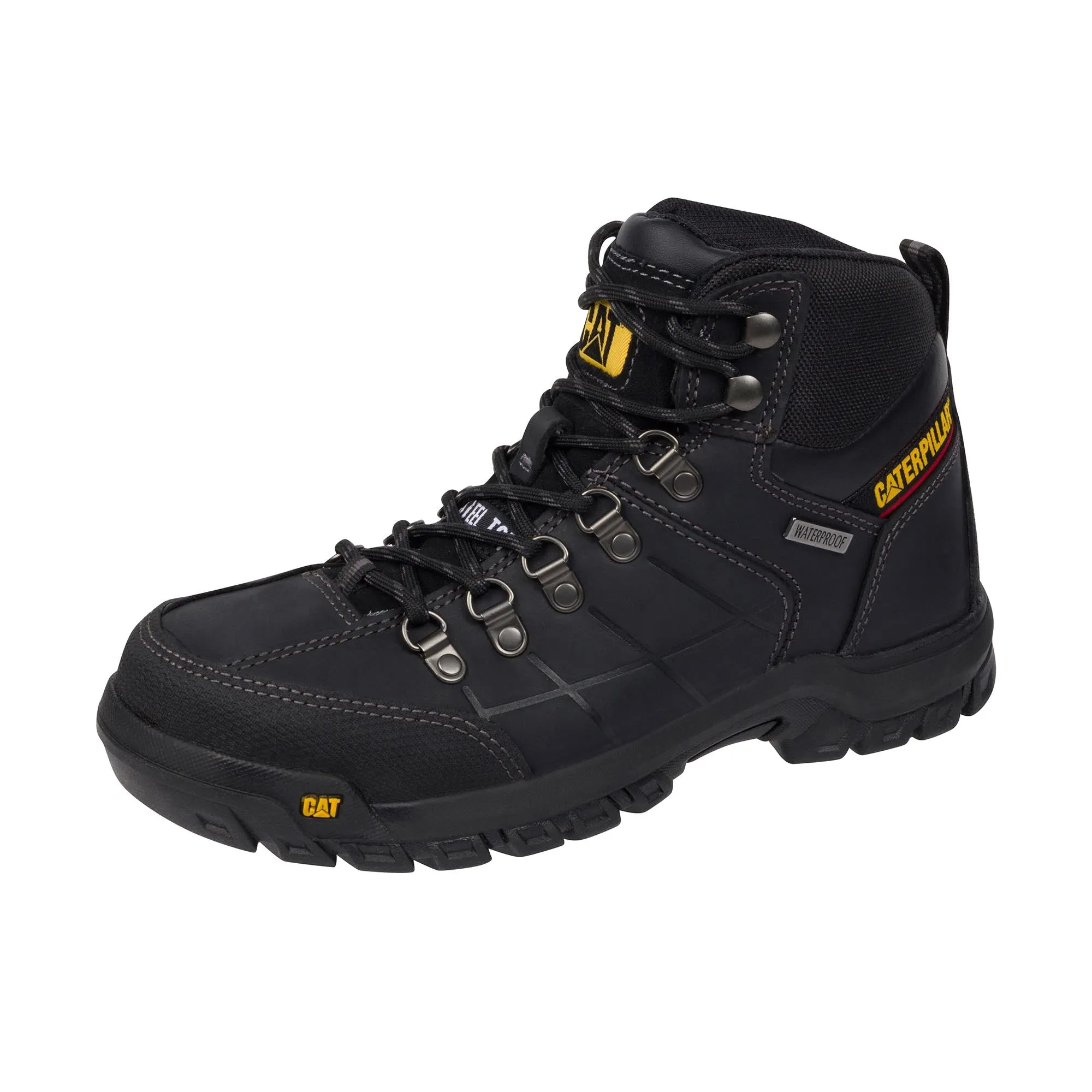 Caterpillar Threshold Steel Toe Black