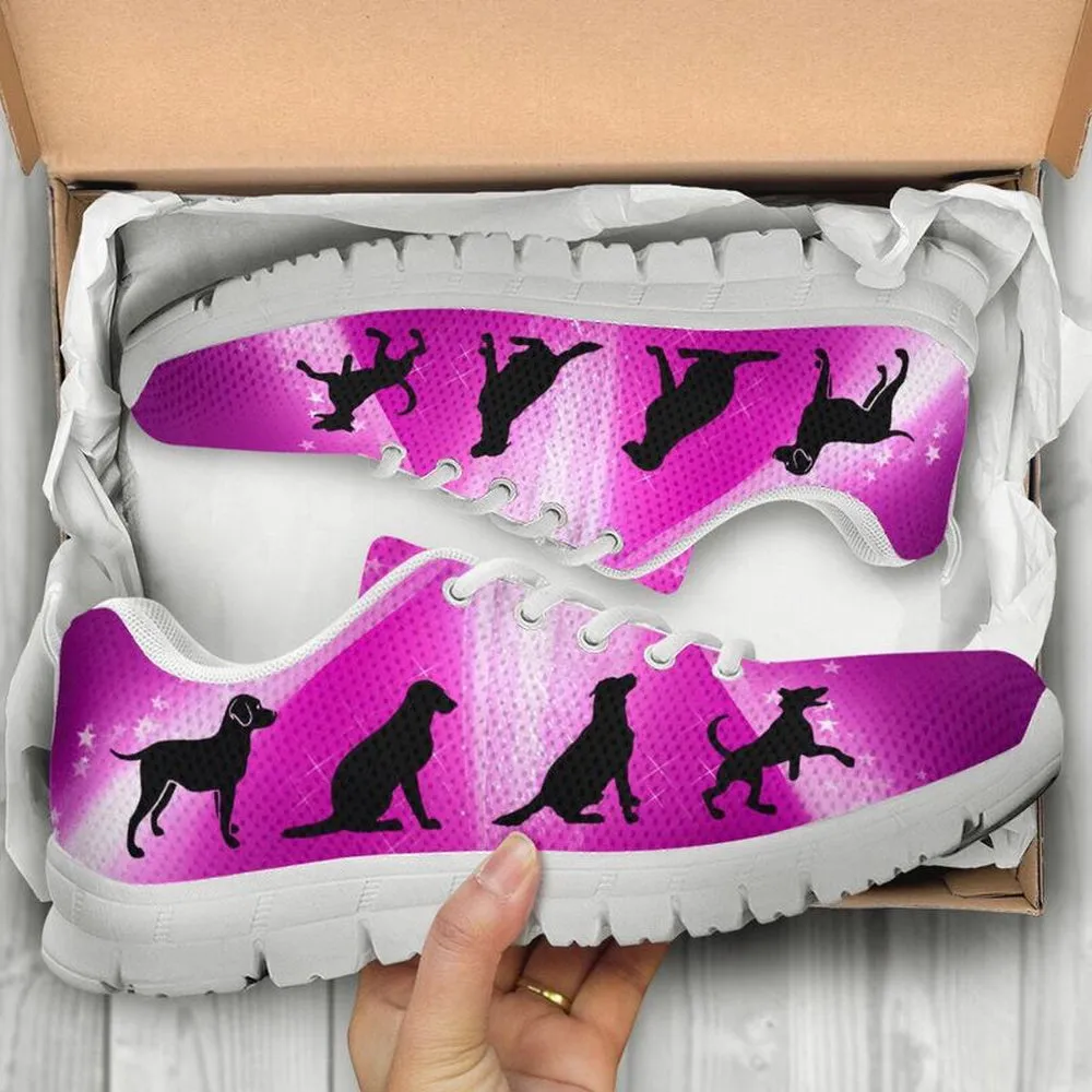 Dog Sneaker, Dog Pink Sneaker Shoes, Dog Shoes