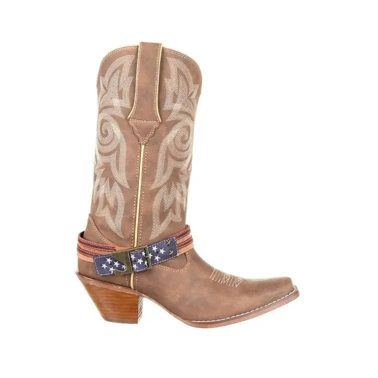 Durango Crush Women's Flag Accessory Western Boot DRD0208