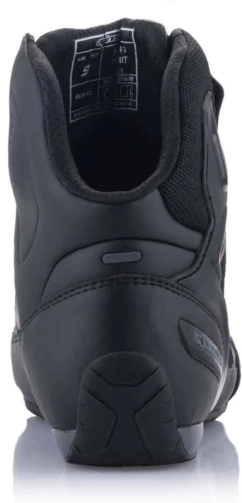 Faster 3 Rideknit Alpinestars Motorcycle Shoes, Black/Anthracite