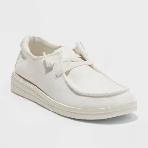 Mad Love Women's Low Top Slip-On Canvas Sneakers Cushioned Easy On/Off