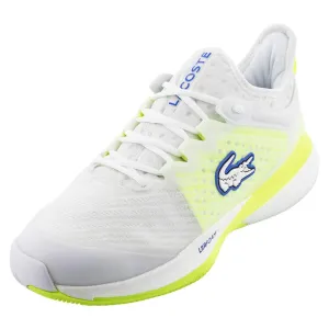 Men's AG-LT23 Lite Tennis Shoes White and Yellow