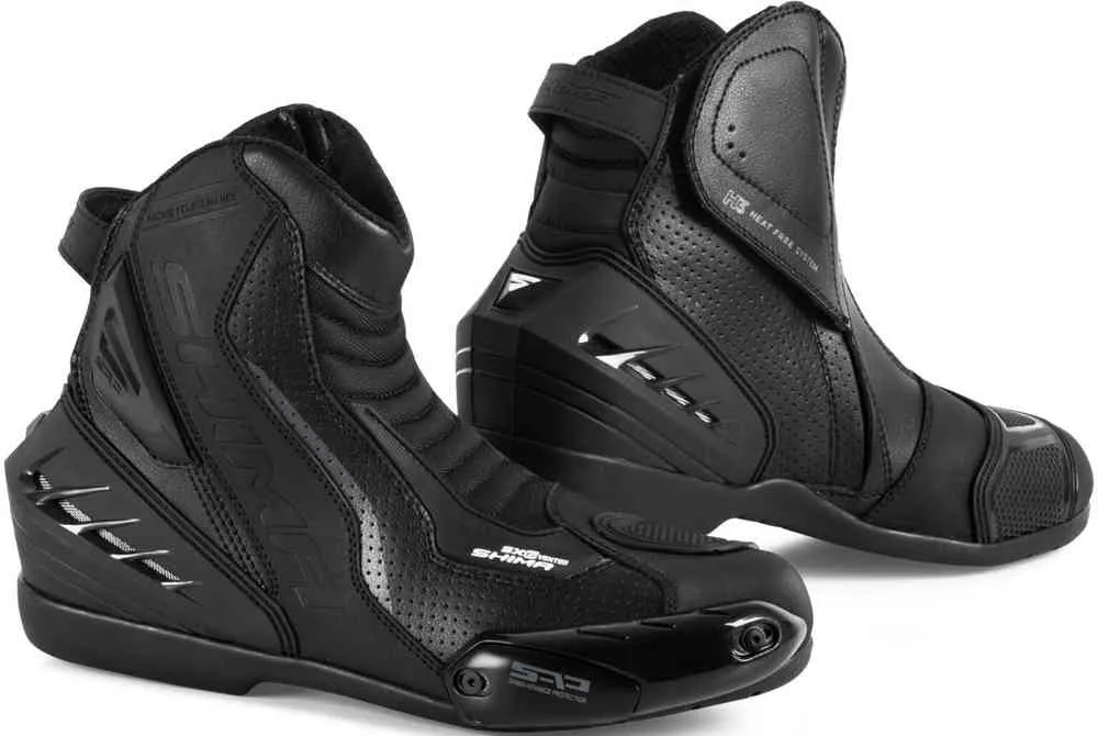 Motorcycle boots SX-6 SHIMA, black