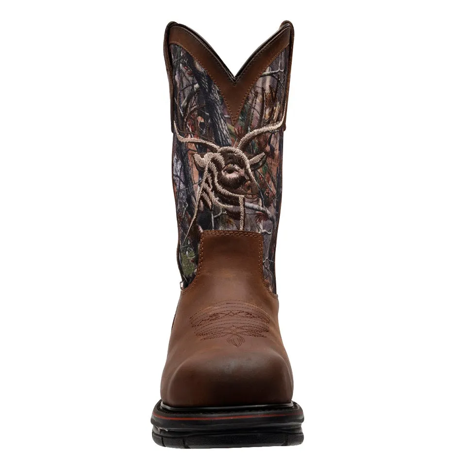 Rio Grande Men's Vereta Western Work Boots - Steel Toe