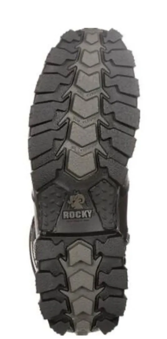 Rocky Men’s Alpha Force Zipper Composite Toe Public Service Boot