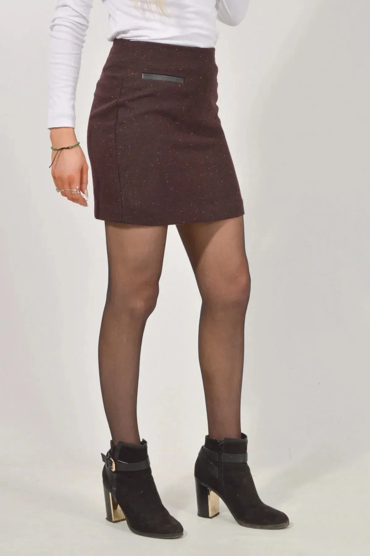 Tweed Mini Skirt