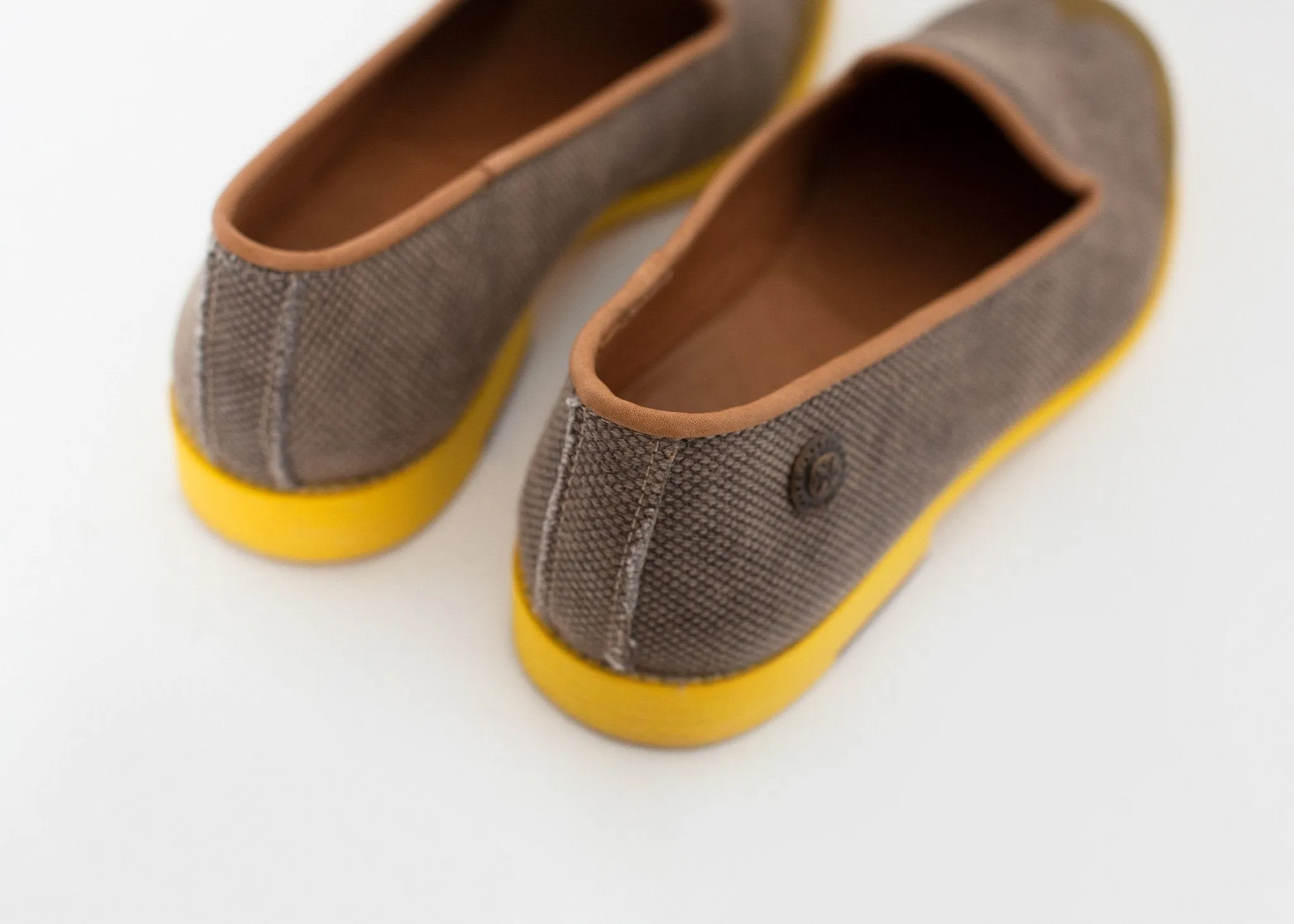 Wingtip Loafer in Yellow